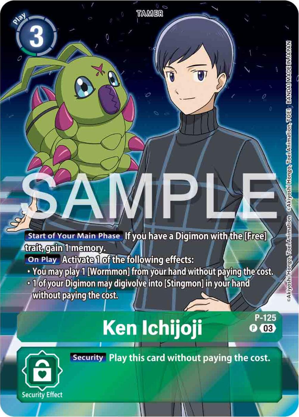 Ken Ichijoji [P-125] (Digimon Adventure 02: The Beginning Set) [Promotional Cards] | Amazing Games TCG