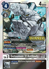 Gotsumon (X Antibody) [P-144] (Store Tournament 2024 Jul. – Sep. Winner Pack) [Promotional Cards] | Amazing Games TCG