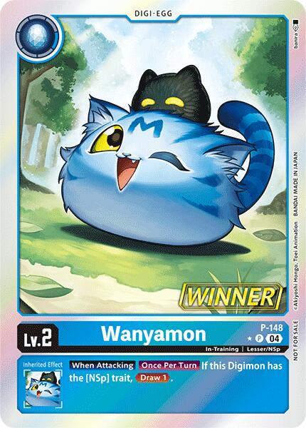 Wanyamon [P-148] (Store Tournament 2024 Jul. – Sep. Winner Pack) [Promotional Cards] | Amazing Games TCG