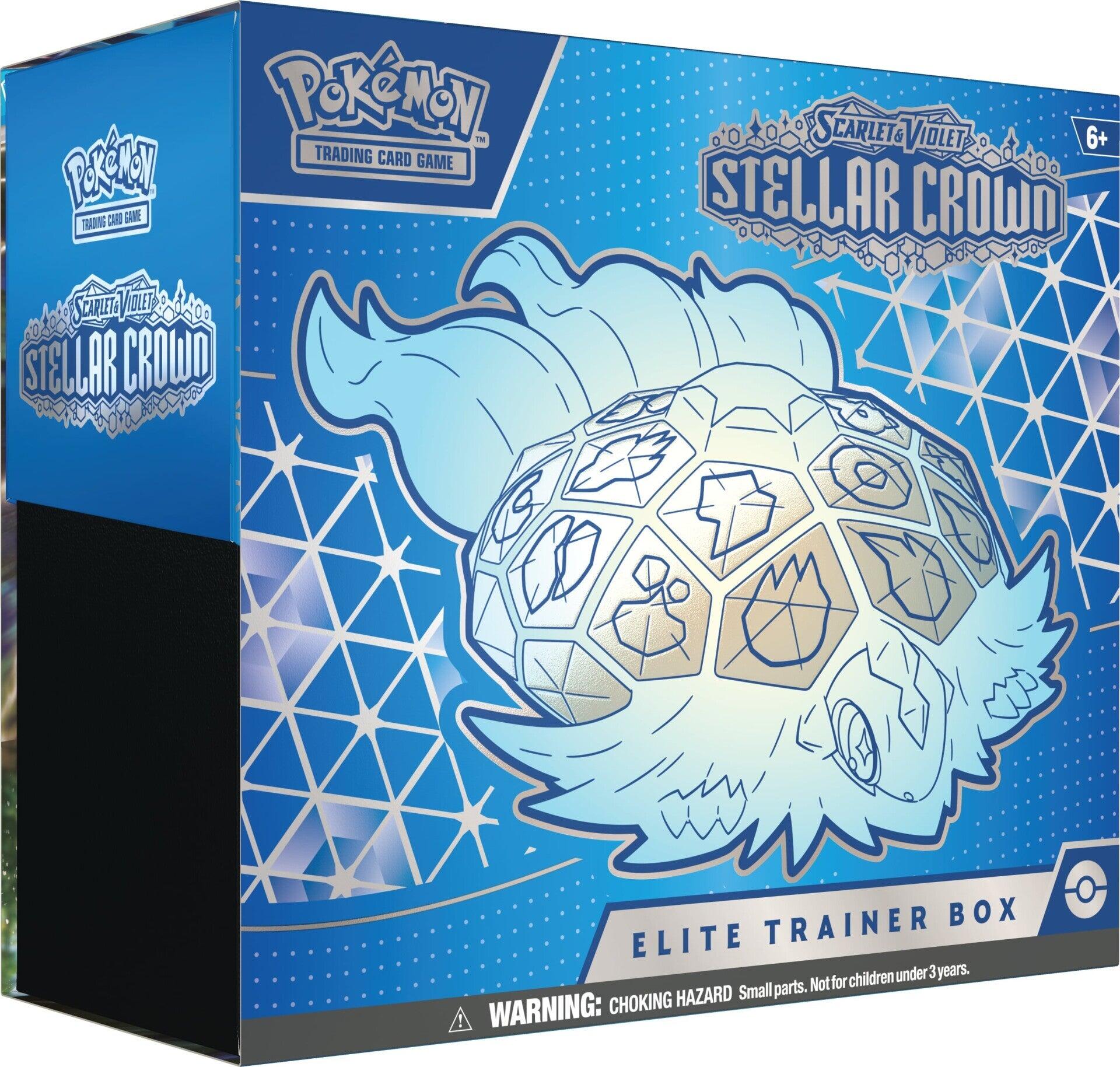 Scarlet & Violet: Stellar Crown - Elite Trainer Box | Amazing Games TCG