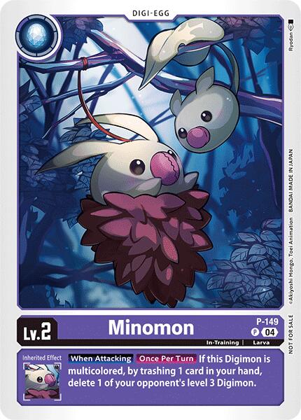 Minomon [P-149] (Store Tournament 2024 Jul. – Sep. Participation Pack) [Promotional Cards] | Amazing Games TCG