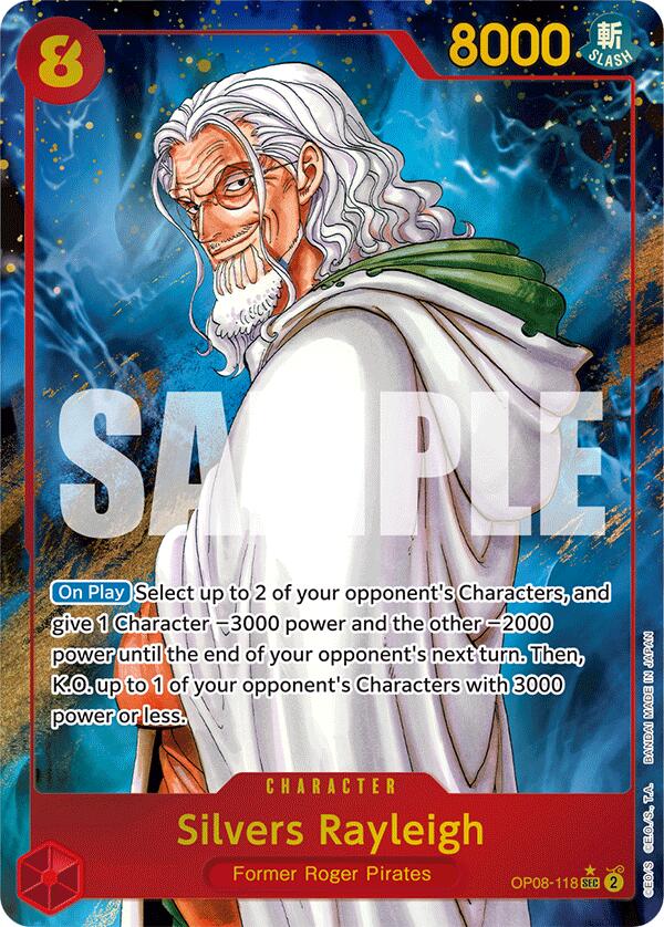 Silvers Rayleigh (Parallel) [Two Legends] | Amazing Games TCG