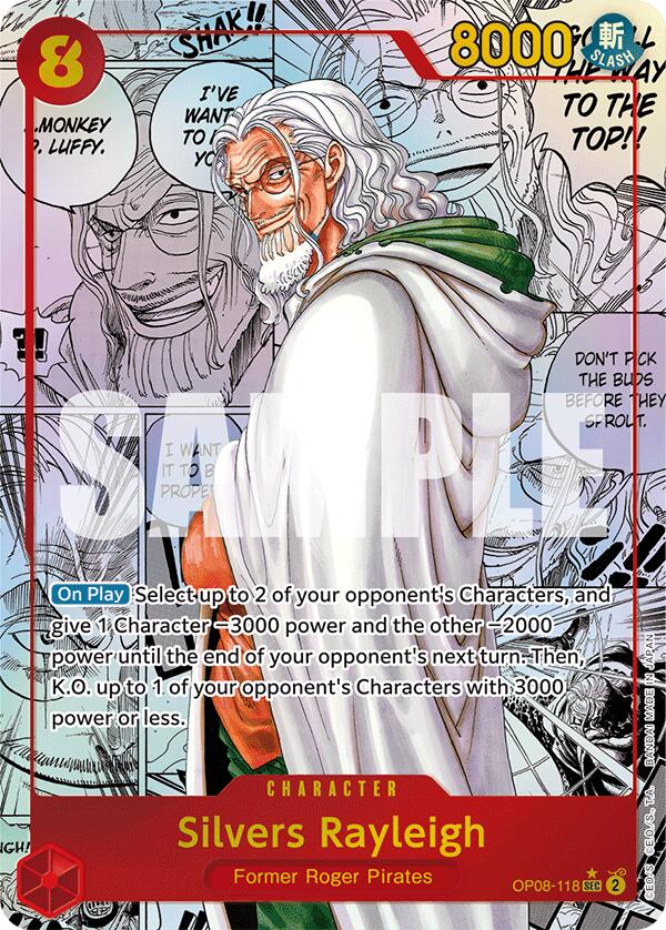 Silvers Rayleigh (Parallel) (Manga) [Two Legends] | Amazing Games TCG