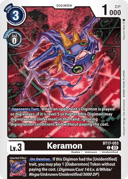 Keramon [BT17-053] [Secret Crisis] | Amazing Games TCG