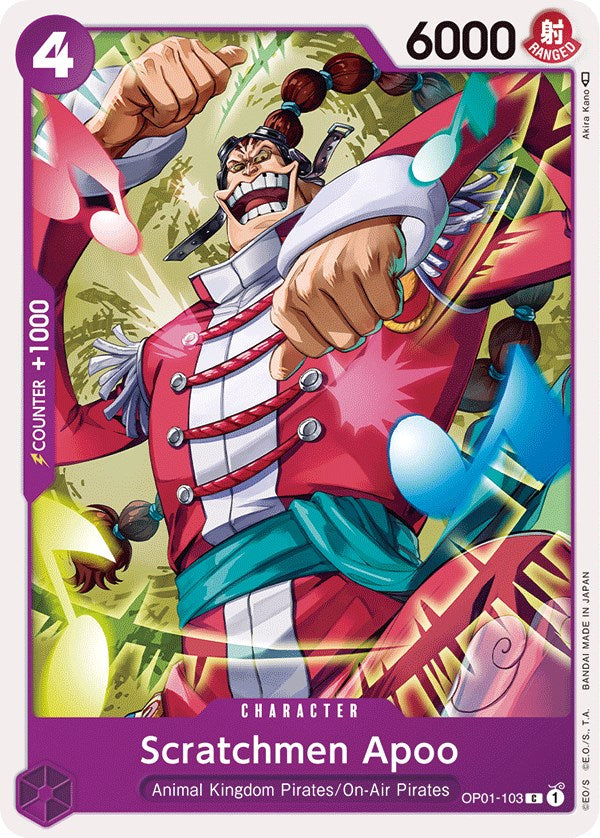 Scratchmen Apoo [Romance Dawn] | Amazing Games TCG