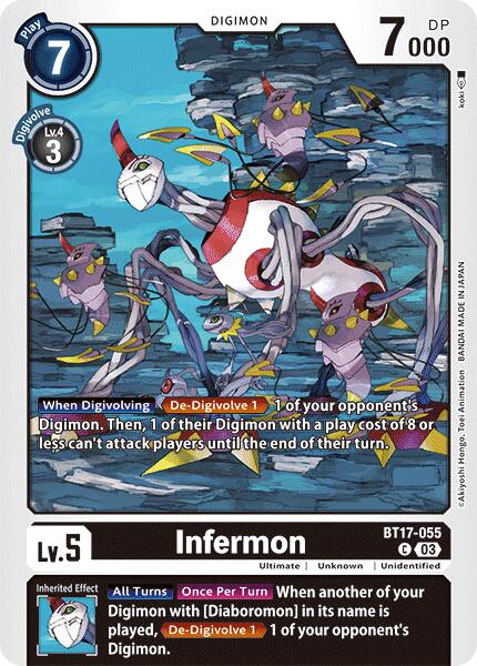 Infermon [BT17-055] [Secret Crisis] | Amazing Games TCG