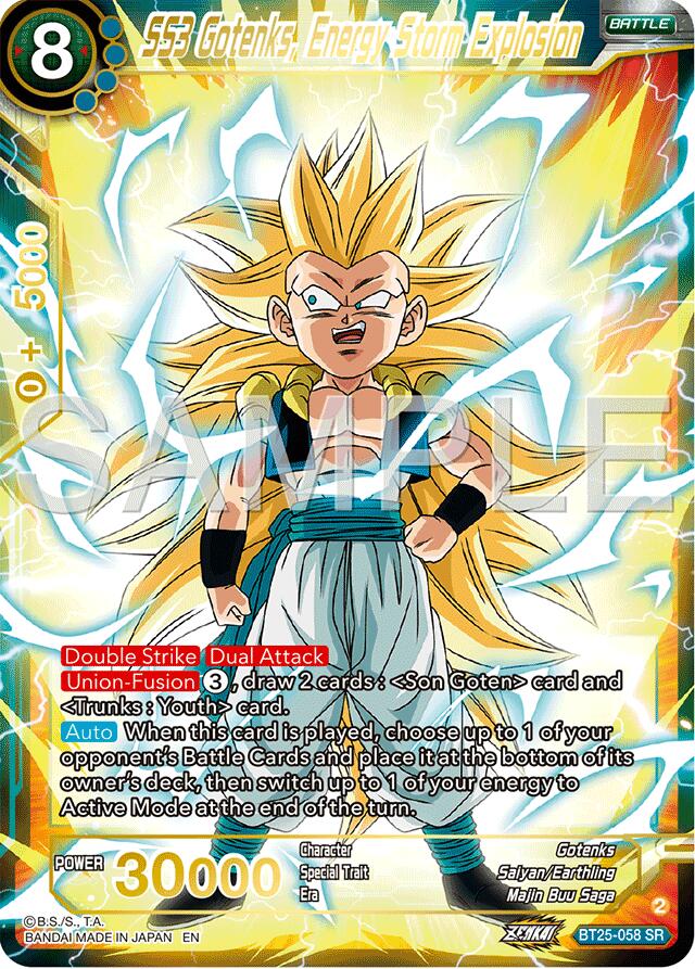 SS3 Gotenks, Energy Storm Explosion (BT25-058) [Legend of the Dragon Balls] | Amazing Games TCG