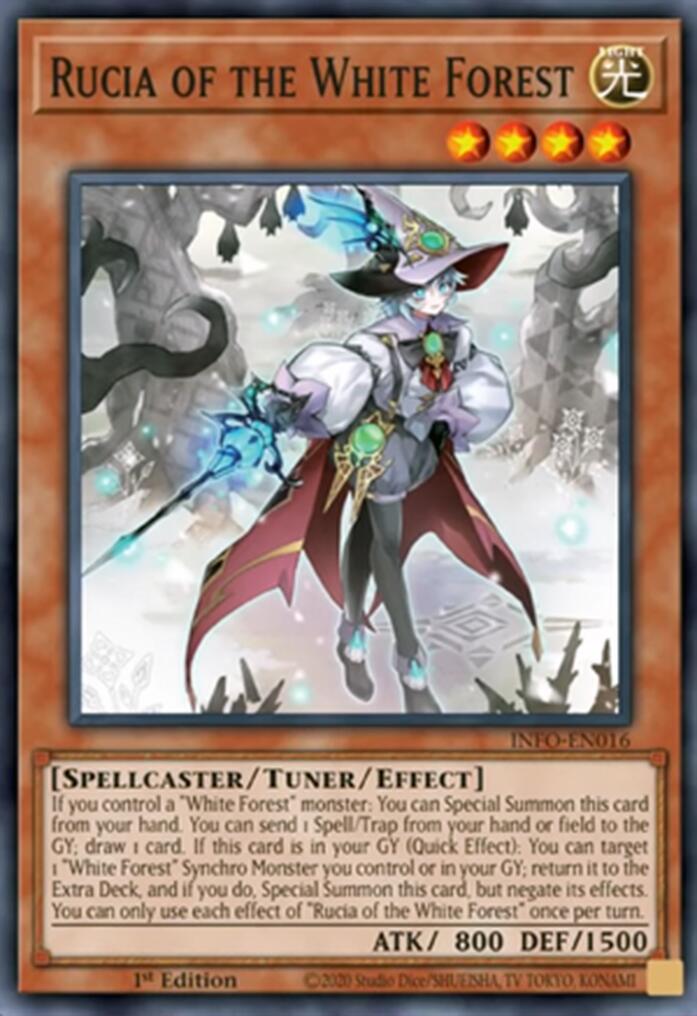 Rucia of the White Forest [INFO-EN016] Common | Amazing Games TCG