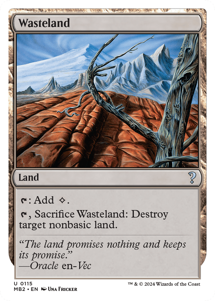 Wasteland [Mystery Booster 2] | Amazing Games TCG