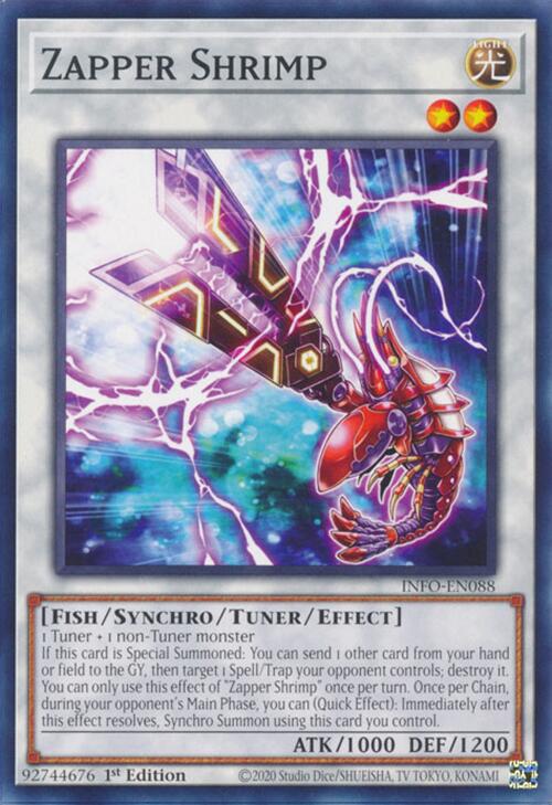 Zapper Shrimp [INFO-EN088] Common | Amazing Games TCG