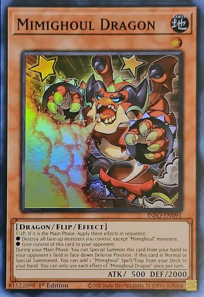 Mimighoul Dragon [INFO-EN091] Super Rare | Amazing Games TCG