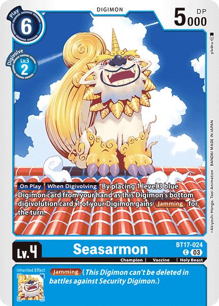 Seasarmon [BT17-024] [Secret Crisis] | Amazing Games TCG