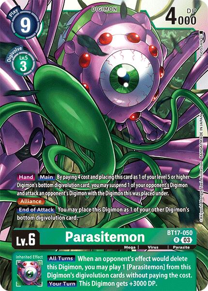 Parasitemon [BT17-050] [Secret Crisis] | Amazing Games TCG