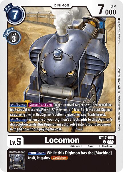 Locomon [BT17-056] [Secret Crisis] | Amazing Games TCG