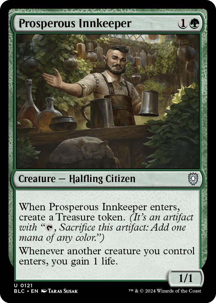 Prosperous Innkeeper [Bloomburrow Commander] | Amazing Games TCG