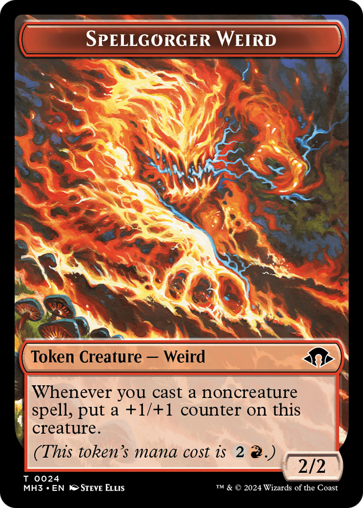 Spellgorger Weird Token [Modern Horizons 3 Tokens] | Amazing Games TCG