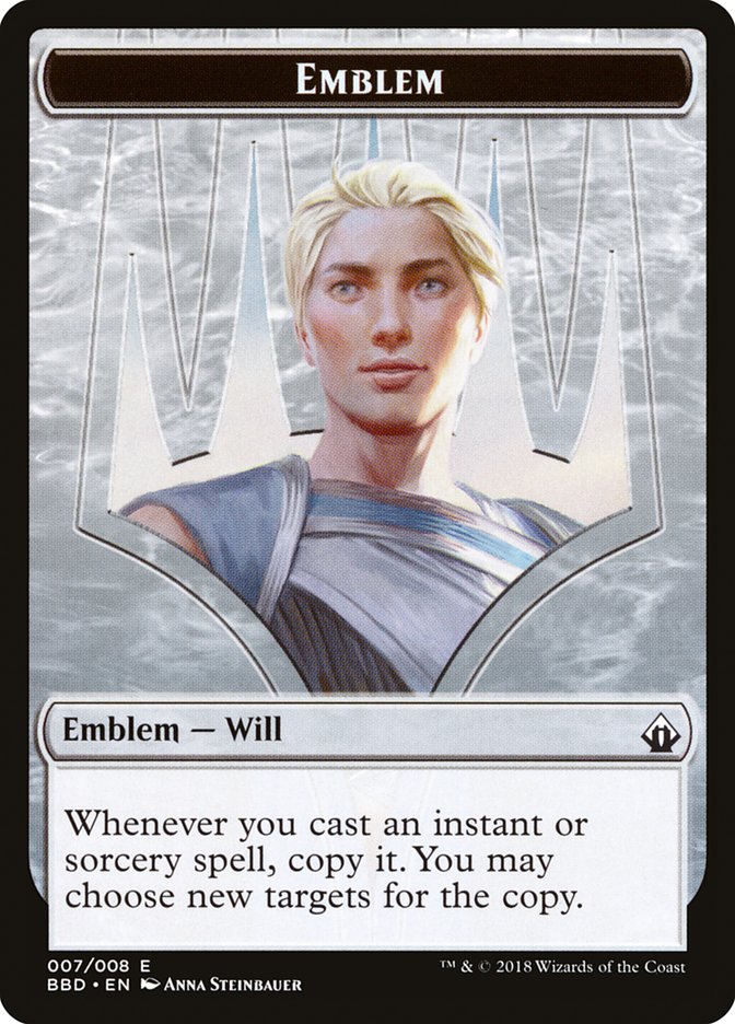 Will Kenrith Emblem [Battlebond Tokens] | Amazing Games TCG