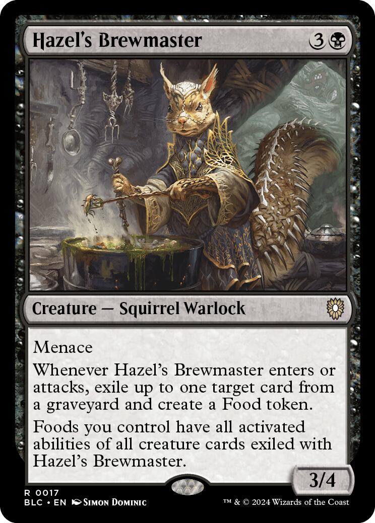 Hazel's Brewmaster [Bloomburrow Commander] | Amazing Games TCG