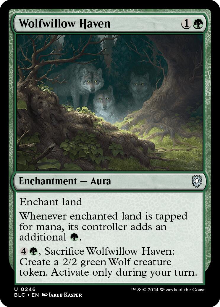 Wolfwillow Haven [Bloomburrow Commander] | Amazing Games TCG