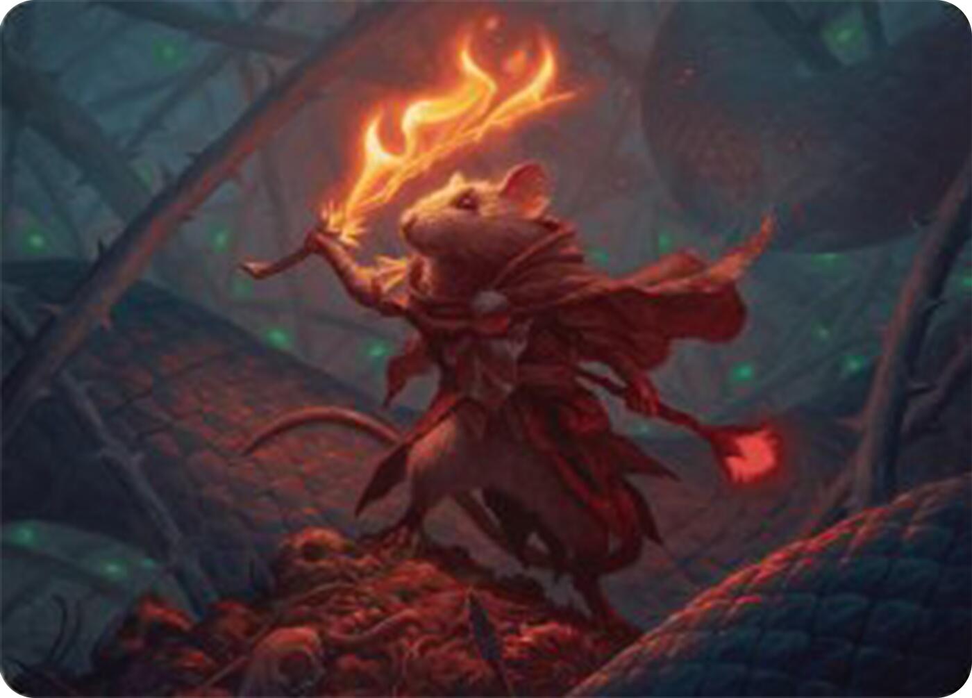 Emberheart Challenger Art Card [Bloomburrow Art Series] | Amazing Games TCG