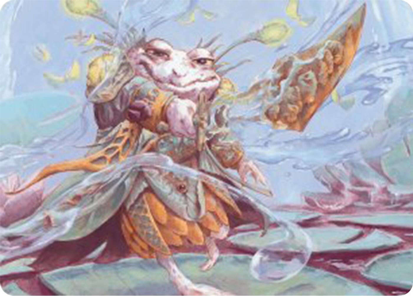 Glarb, Calamity's Augur Art Card [Bloomburrow Art Series] | Amazing Games TCG