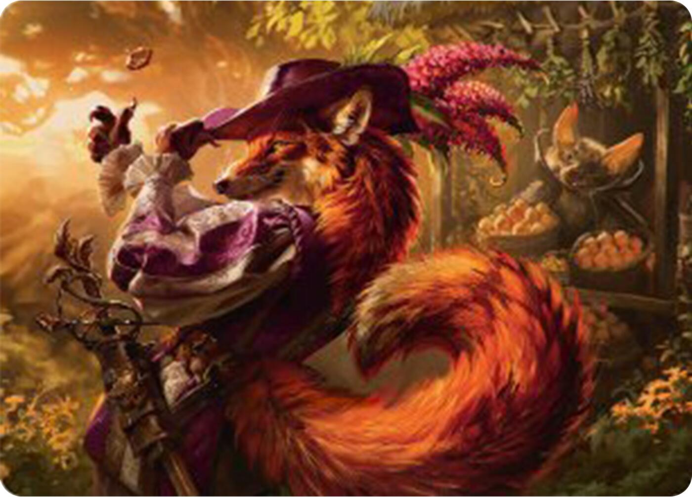 Mr. Foxglove Art Card [Bloomburrow Art Series] | Amazing Games TCG