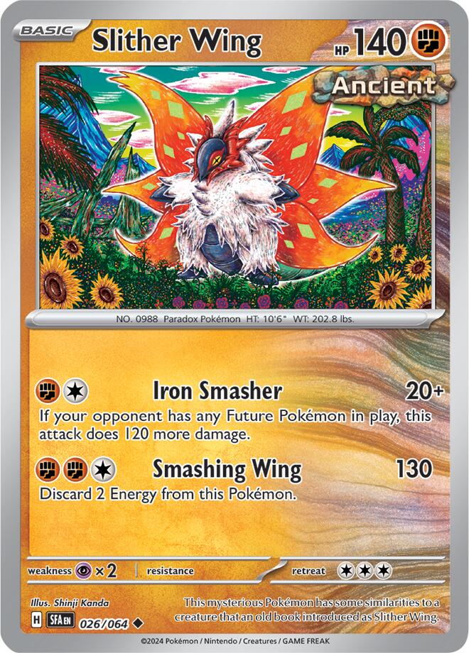 Slither Wing (026/064) [Scarlet & Violet: Shrouded Fable] | Amazing Games TCG