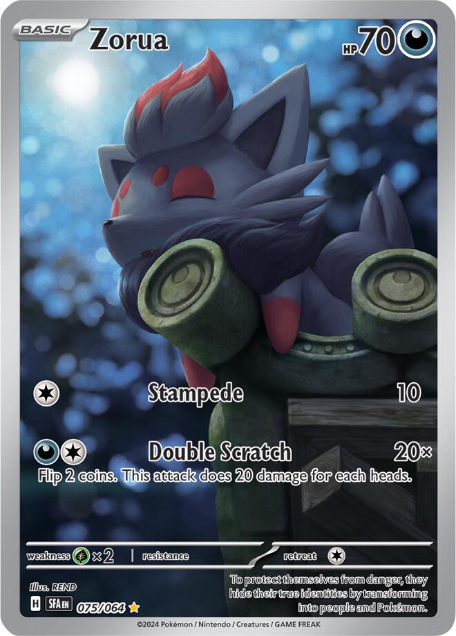 Zorua (075/064) [Scarlet & Violet: Shrouded Fable] | Amazing Games TCG