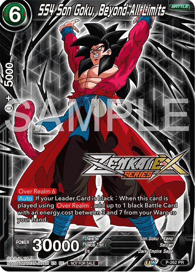 SS4 Son Goku, Beyond All Limits (Event Pack 15) (P-262) [Promotion Cards] | Amazing Games TCG