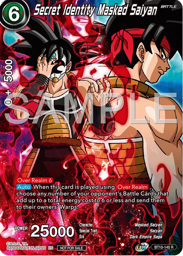 Secret Identity Masked Saiyan (Premium Alt-Art Card Set 2024 Vol.2) (BT10-140) [Promotion Cards] | Amazing Games TCG