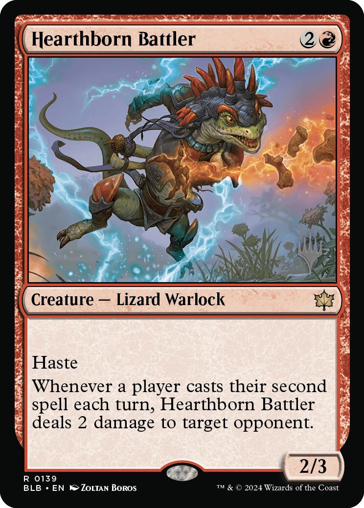 Hearthborn Battler (Promo Pack) [Bloomburrow Promos] | Amazing Games TCG