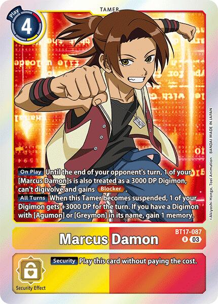 Marcus Damon [BT17-087] [Secret Crisis] | Amazing Games TCG