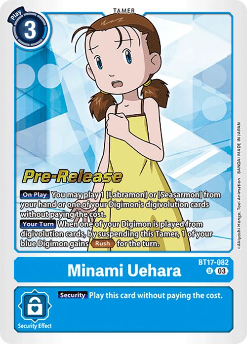 Minami Uehara [BT17-082] [Secret Crisis Pre-Release Cards] | Amazing Games TCG