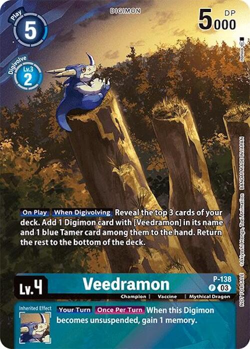 Veedramon [P-138] (Update Pack 2024) [Secret Crisis] | Amazing Games TCG