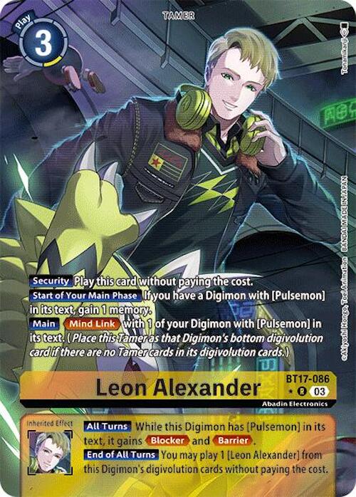 Leon Alexander [BT17-086] (Alternate Art) [Secret Crisis] | Amazing Games TCG