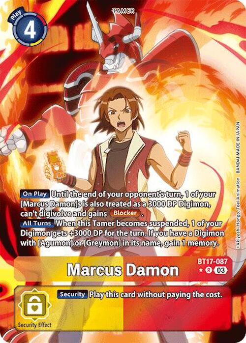 Marcus Damon [BT17-087] (Alternate Art) [Secret Crisis] | Amazing Games TCG