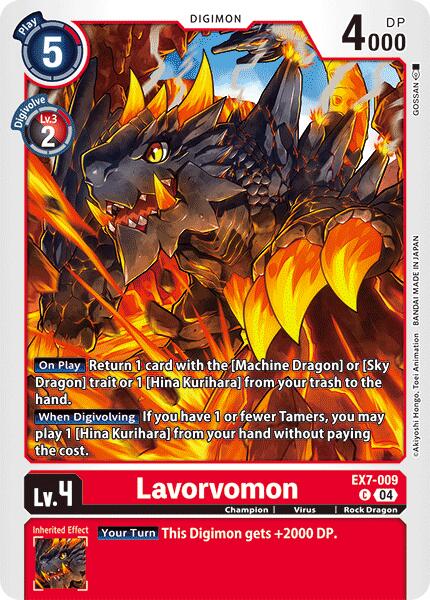 Lavorvomon [EX7-009] [Digimon LIBERATOR] | Amazing Games TCG