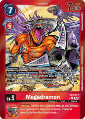 Megadramon [EX7-011] (Foil) [Digimon LIBERATOR] | Amazing Games TCG