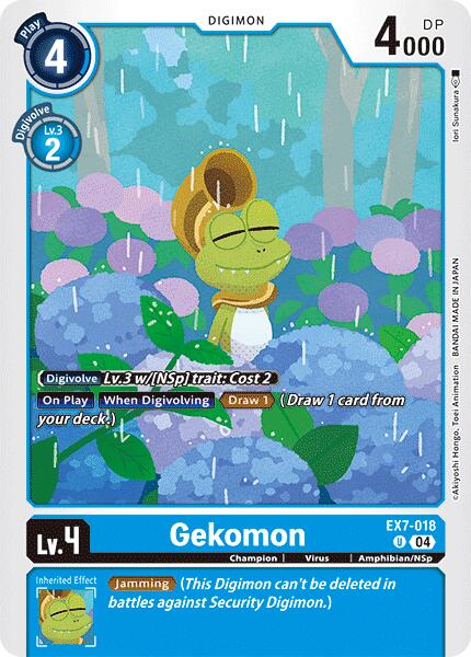 Gekomon [EX7-018] [Digimon LIBERATOR] | Amazing Games TCG