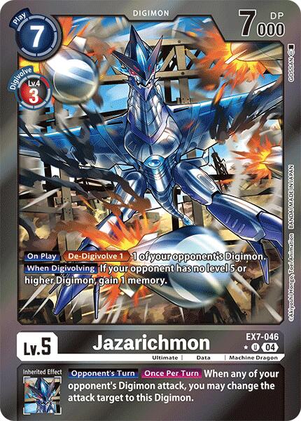 Jazarichmon [EX7-046] (Foil) [Digimon LIBERATOR] | Amazing Games TCG