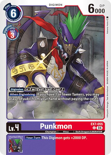 Punkmon [EX7-055] [Digimon LIBERATOR] | Amazing Games TCG