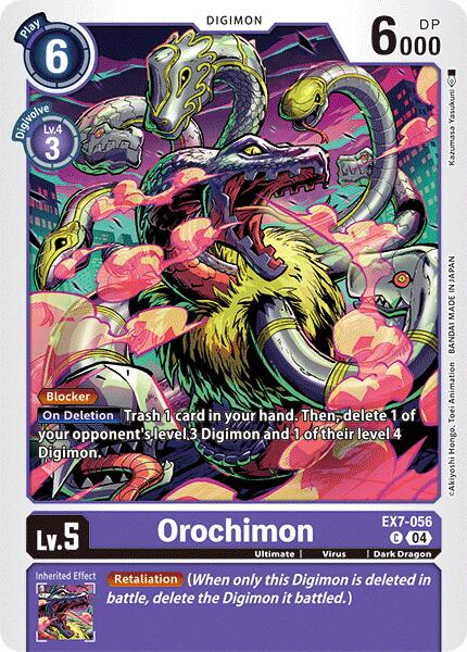 Orochimon [EX7-056] [Digimon LIBERATOR] | Amazing Games TCG