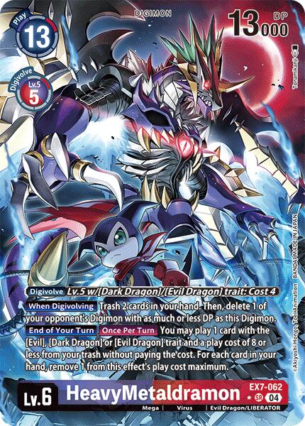 HeavyMetaldramon [EX7-062] (Alternate Art) [Digimon LIBERATOR] | Amazing Games TCG