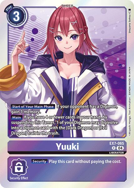 Yuuki [EX7-065] [Digimon LIBERATOR] | Amazing Games TCG