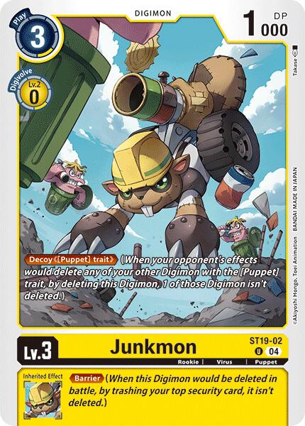 Junkmon [ST19-02] [Starter Deck: Fable Waltz] | Amazing Games TCG