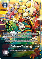 Defense Training [P-107] (Starter Deck 19 Exclusive) [Starter Deck: Fable Waltz Promos] | Amazing Games TCG