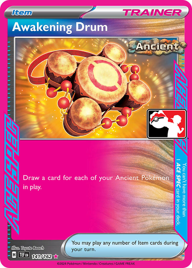 Awakening Drum (141/162) [Prize Pack Series Five] | Amazing Games TCG