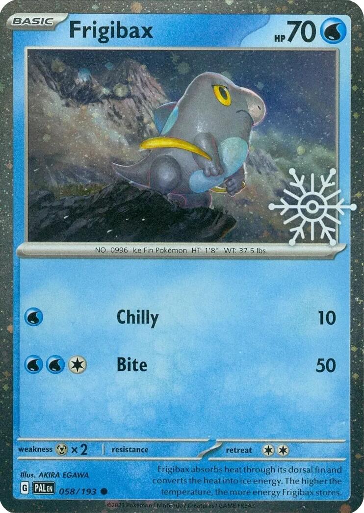 Frigibax (058/193) (Holiday Calendar) [Miscellaneous Cards] | Amazing Games TCG