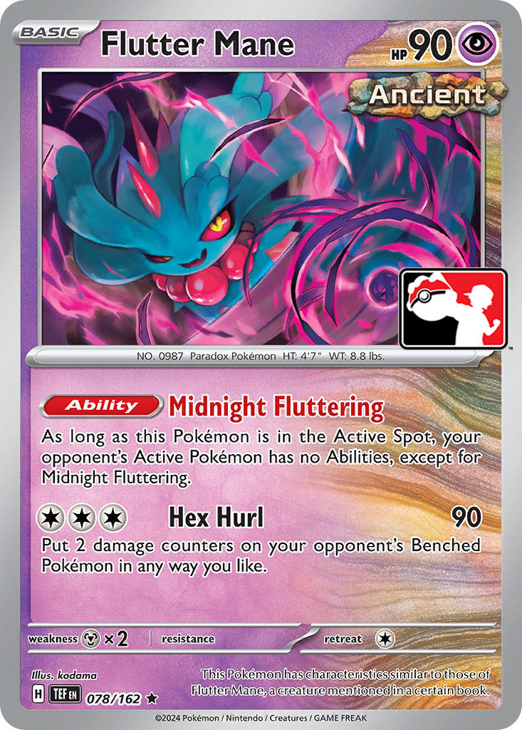 Flutter Mane (078/162) [Prize Pack Series Five] | Amazing Games TCG