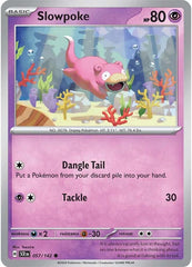 Slowpoke (057/142) [Scarlet & Violet: Stellar Crown] | Amazing Games TCG